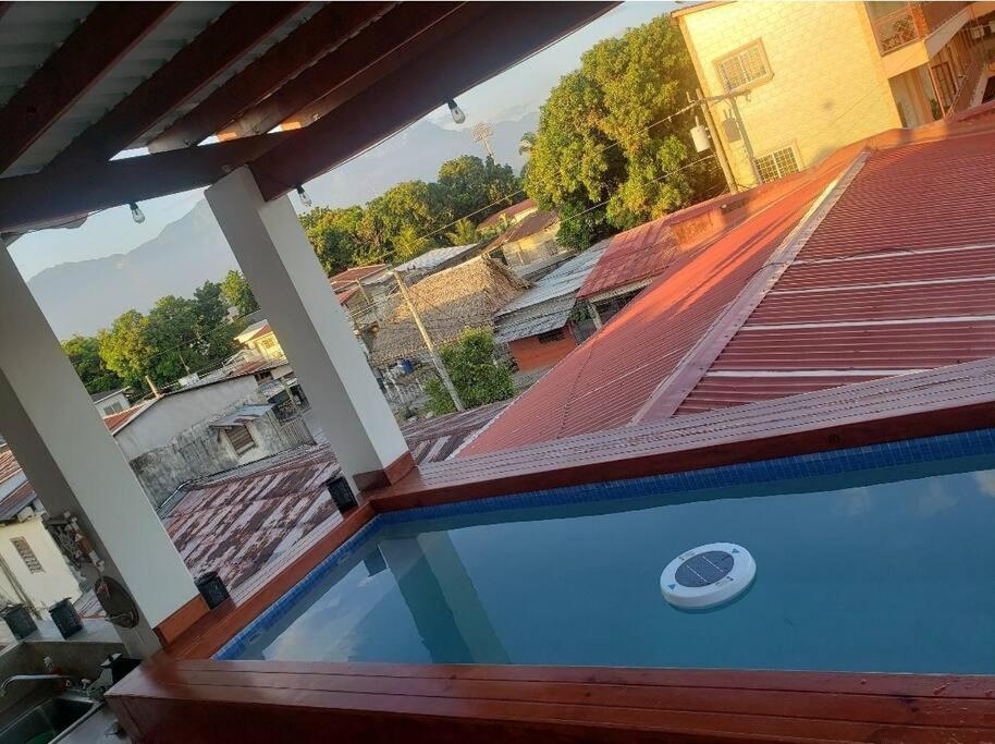 Cozy Townhouse & Terrace/Pool Appartement La Ceiba Buitenkant foto